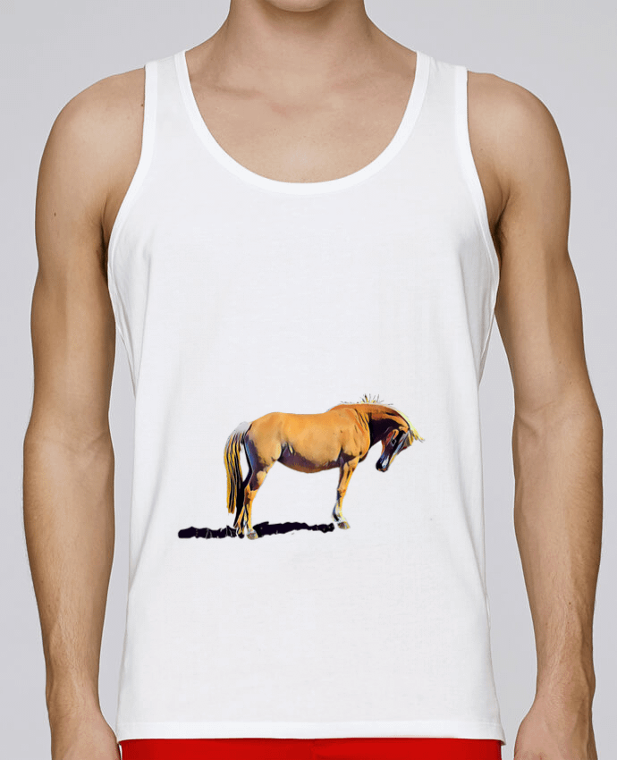 Débardeur homme Haflinger par Cafeine 100% coton bio