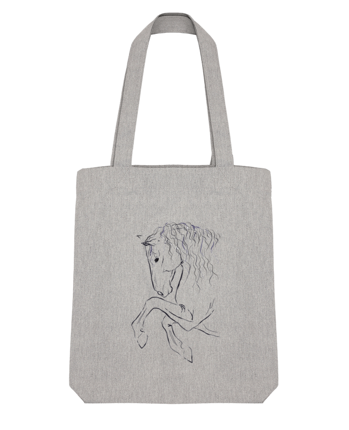 Tote Bag Stanley Stella Cheval cabre par Cafeine 