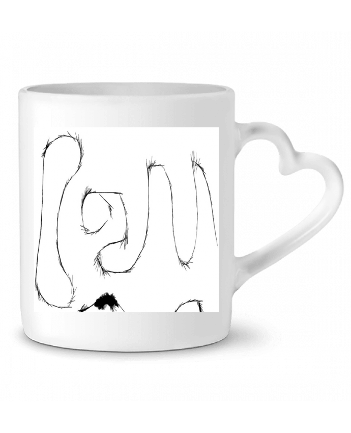 Mug coeur darwin par mohina