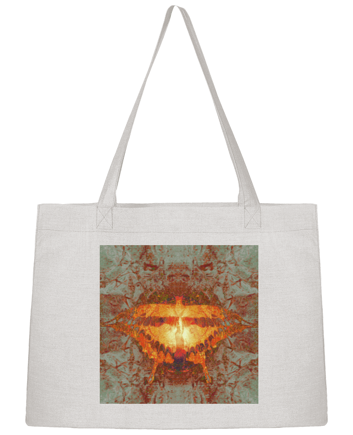 Sac Shopping Papillon doré par Jaspaia