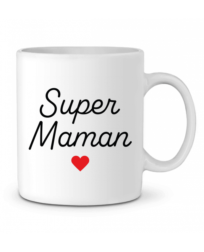 Mug  Super Maman par Mademoiselle Polly