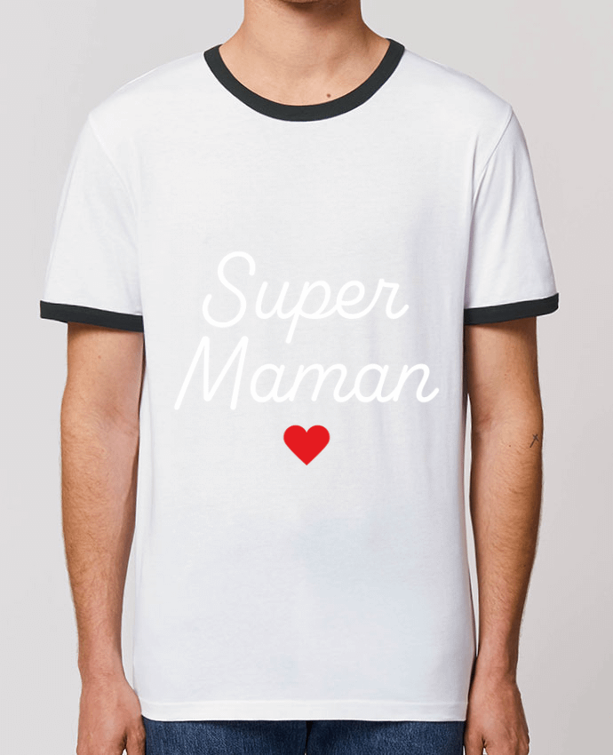 T-shirt Super Maman par Mademoiselle Polly