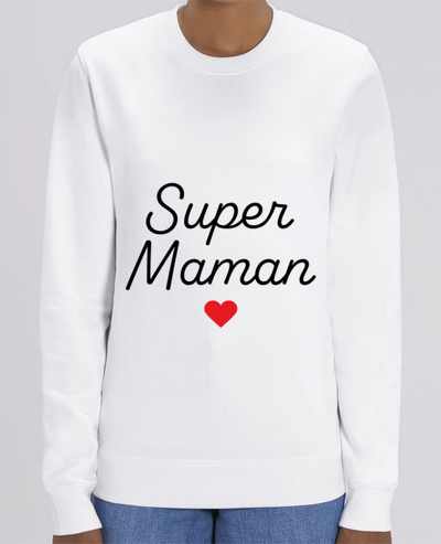 Sweat-shirt Super Maman Par Mademoiselle Polly