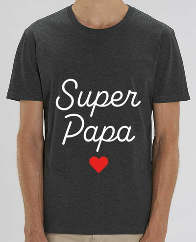 T-Shirt Super Papa par Mademoiselle Polly