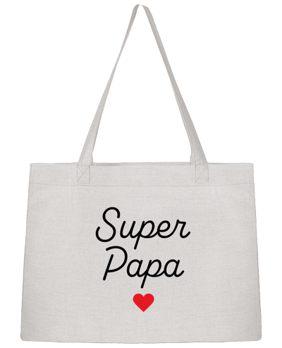 Sac Shopping Super Papa par Mademoiselle Polly