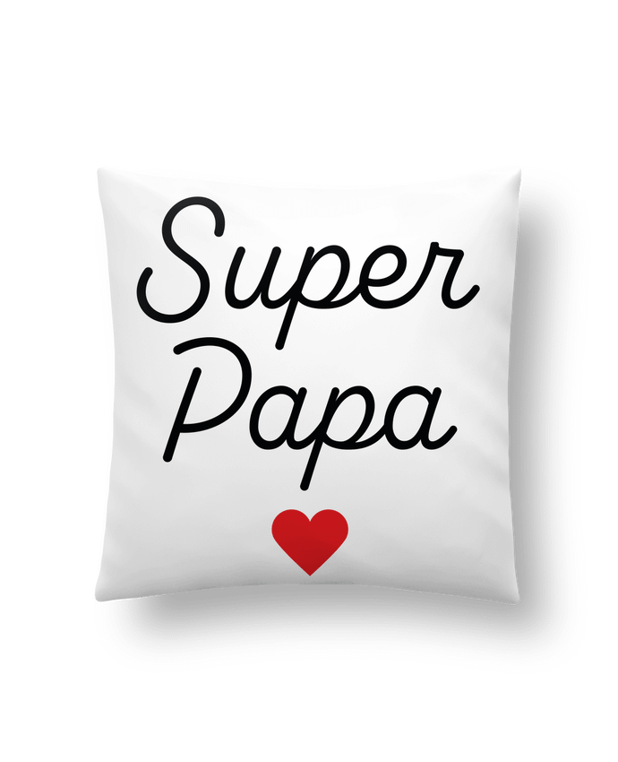 Coussin Super Papa par Mademoiselle Polly