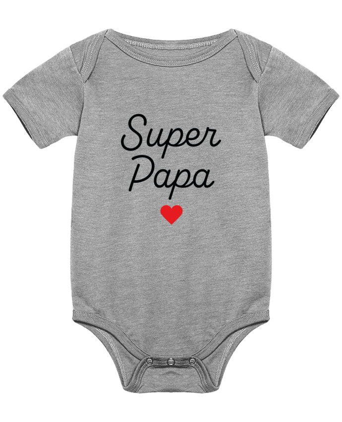 Body bébé Super Papa par Mademoiselle Polly