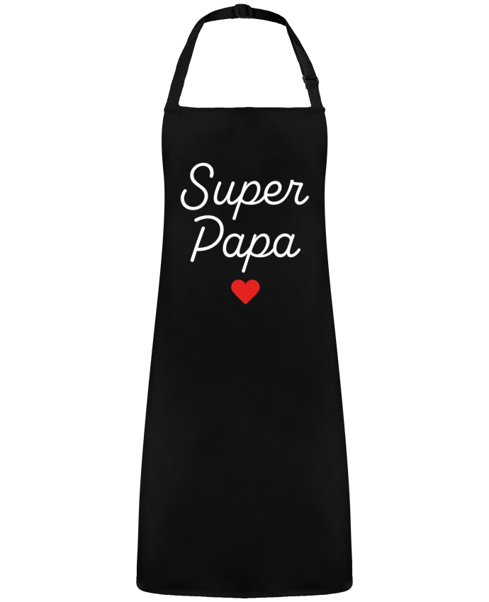 Tablier Super Papa par  Mademoiselle Polly