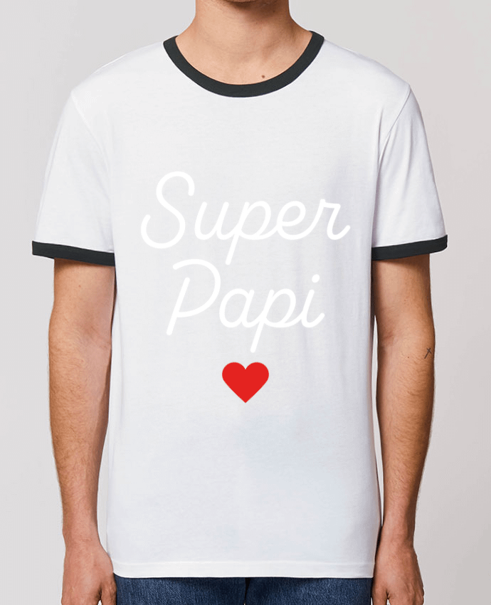 T-shirt Super Papi par Mademoiselle Polly