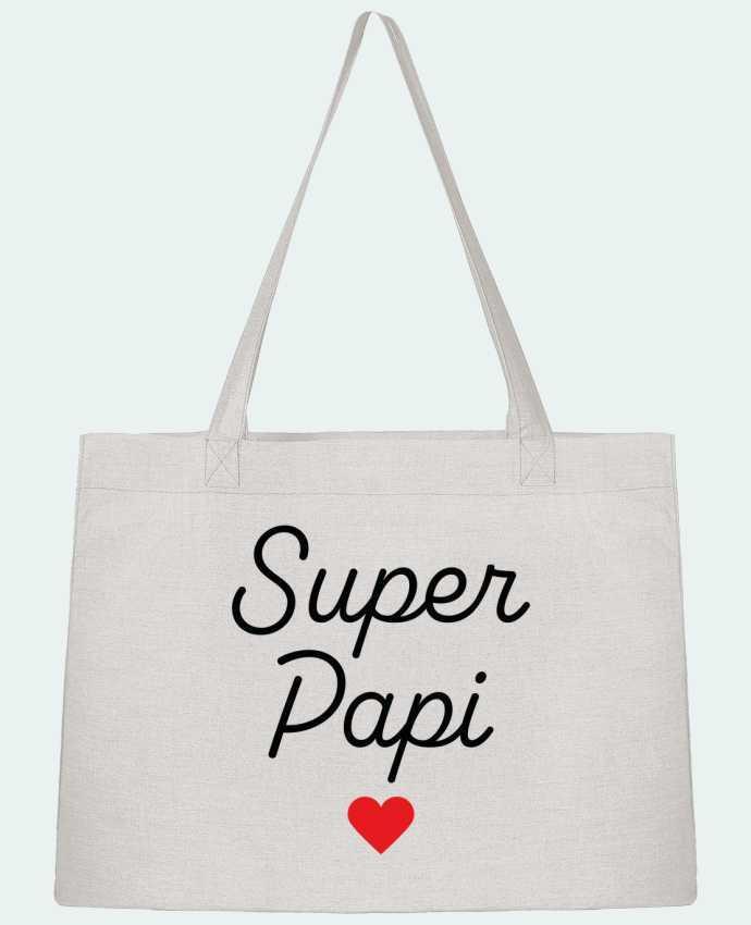 Sac Shopping Super Papi par Mademoiselle Polly