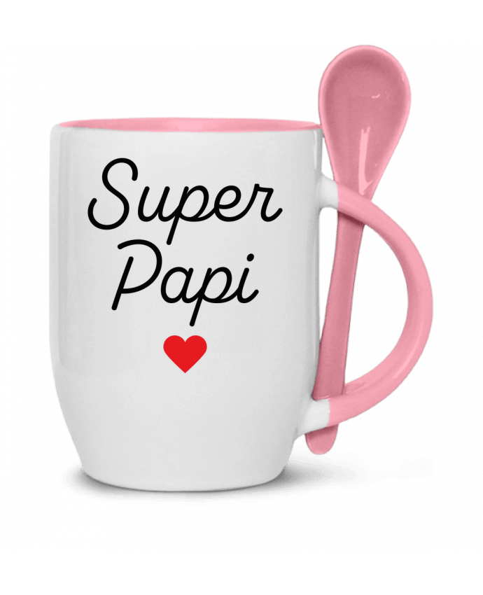  Tasse cuillère Super Papi par Mademoiselle Polly