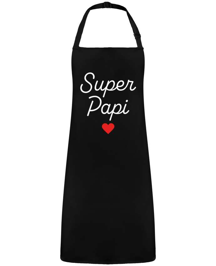 Tablier Super Papi par  Mademoiselle Polly