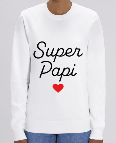 Sweat-shirt Super Papi Par Mademoiselle Polly