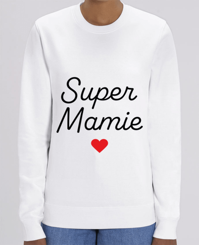 Sweat-shirt Super Mamie Par Mademoiselle Polly
