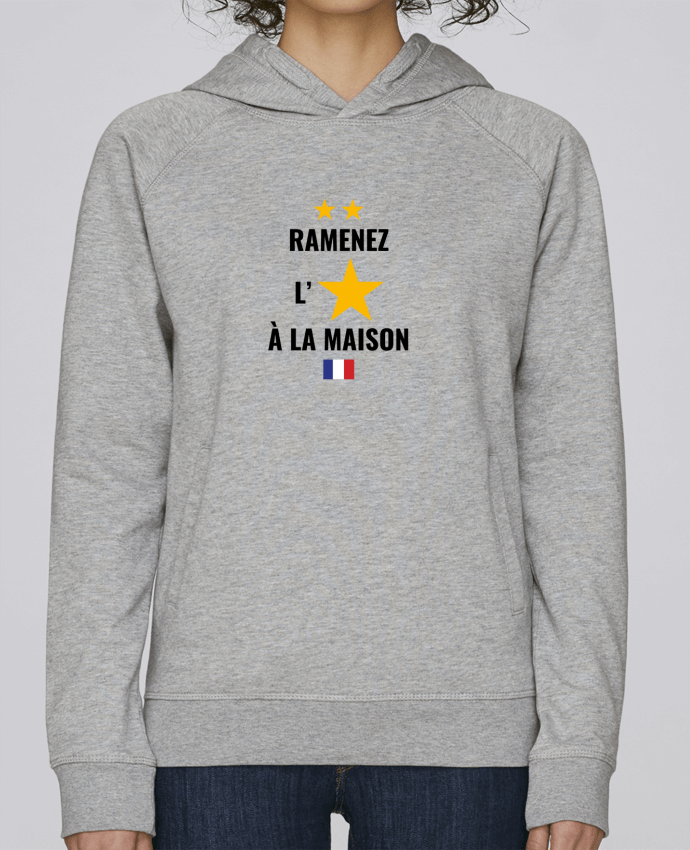 Sweat capuche femme Ramenez l'étoile à la maison par Vixual