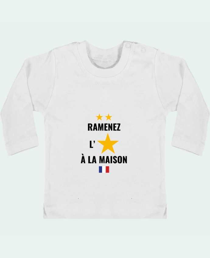 T-shirt bébé Ramenez l'étoile à la maison manches longues du designer Vixual