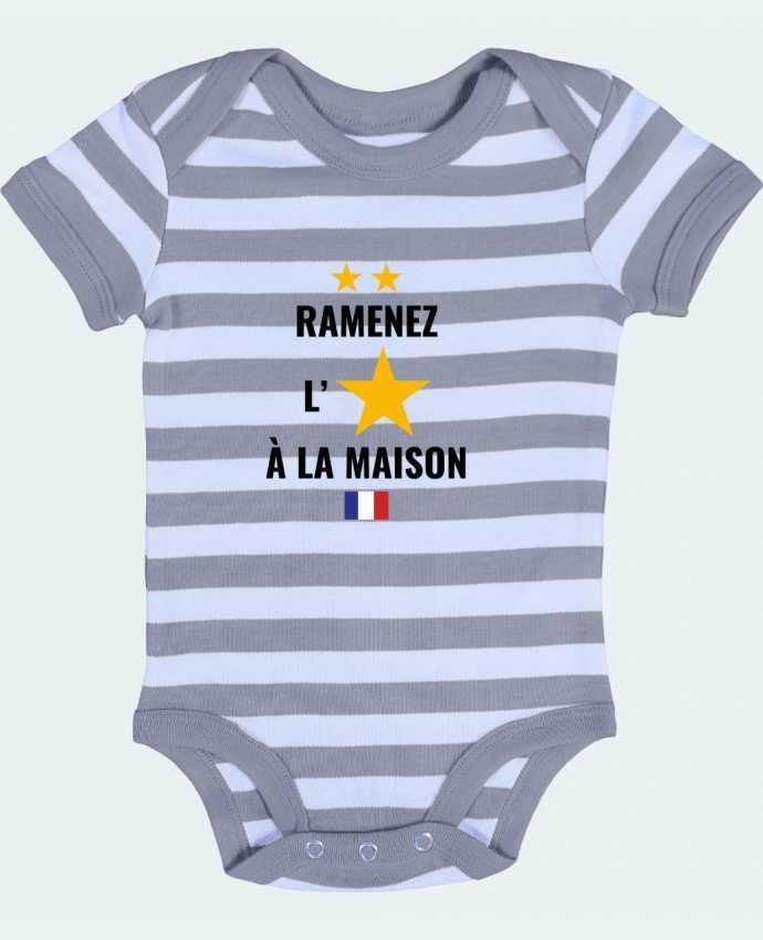 Body Bébé Rayé Ramenez l'étoile à la maison - Vixual