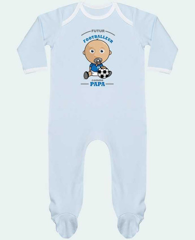 Body Pyjama Bébé Futur Footballeur comme papa par GraphiCK-Kids