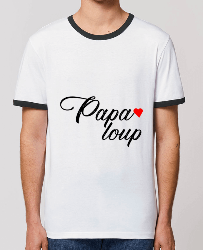 T-shirt papa loup par Tosca_33