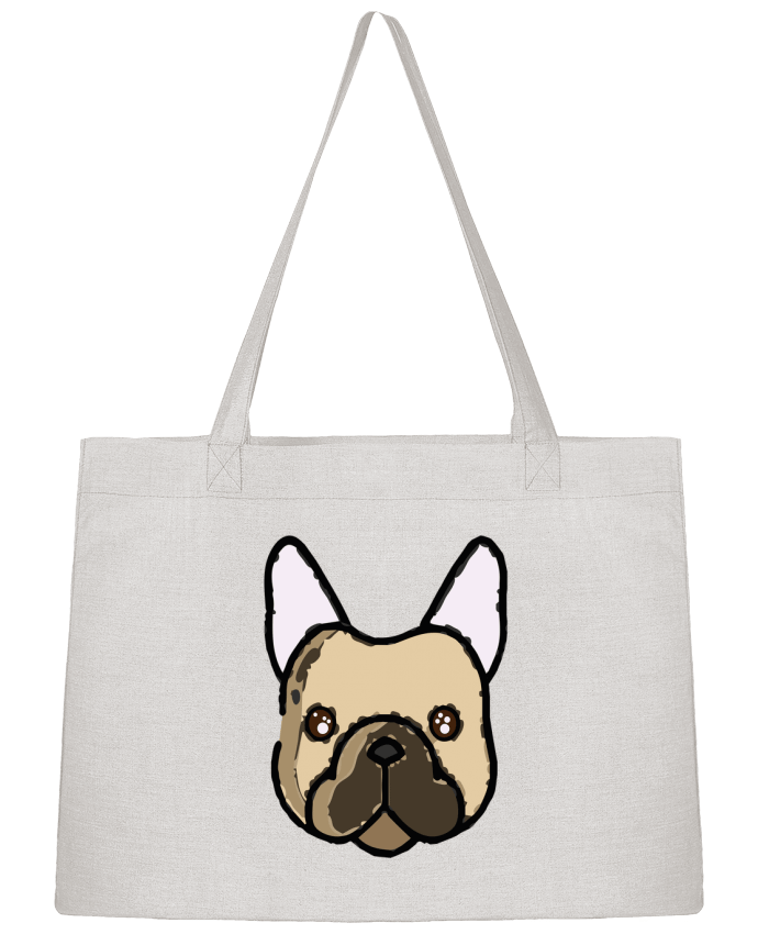 Sac Shopping bouledogue par Tosca_33