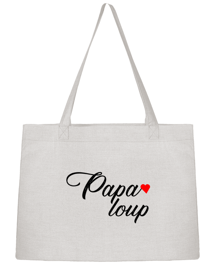 Sac Shopping papa loup par Tosca_33