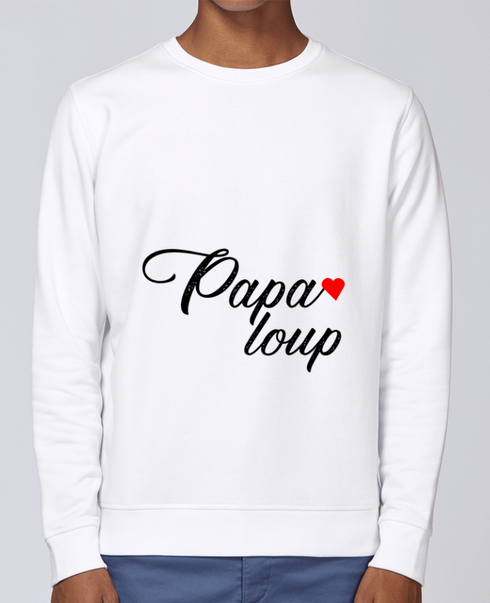 Sweatshirt papa loup par Tosca_33