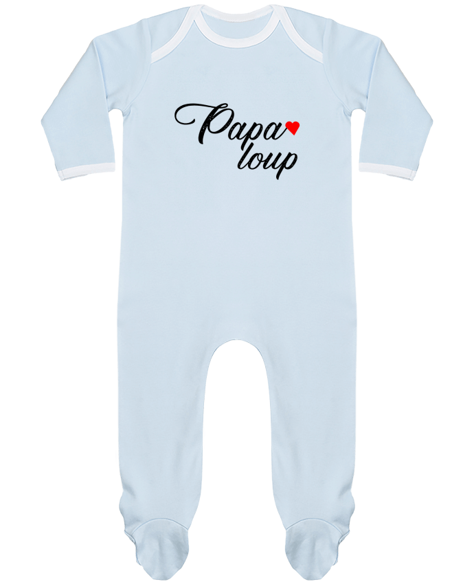 Body Pyjama Bébé papa loup par Tosca_33