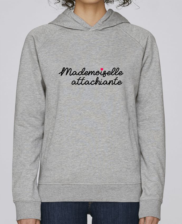 Sweat capuche femme mademoiselle attachiante par Tosca_33