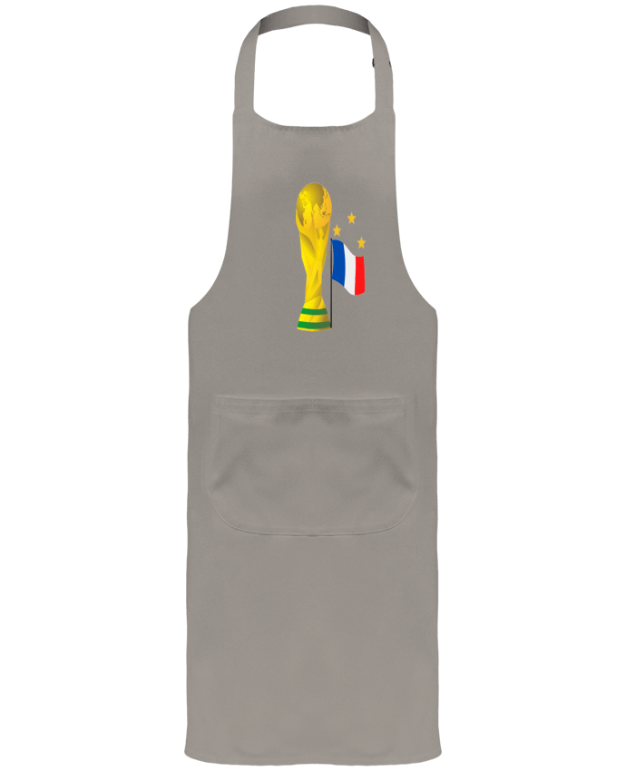 Tablier avec poches Coupe du monde 3 étoiles par FMTdesigner