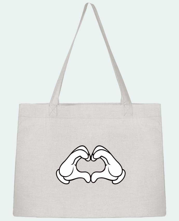 Shopping tote bag Stanley Stella LOVE Signe by Freeyourshirt.com