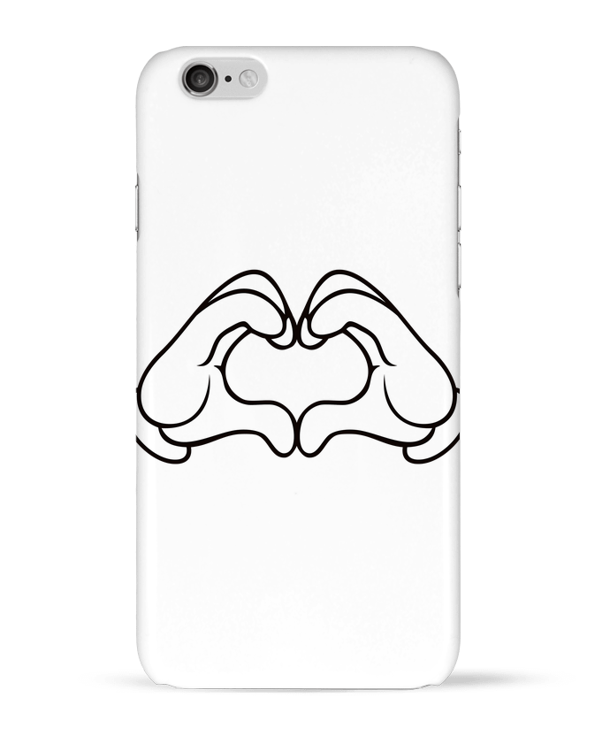 Coque iPhone 6 LOVE Signe par Freeyourshirt.com