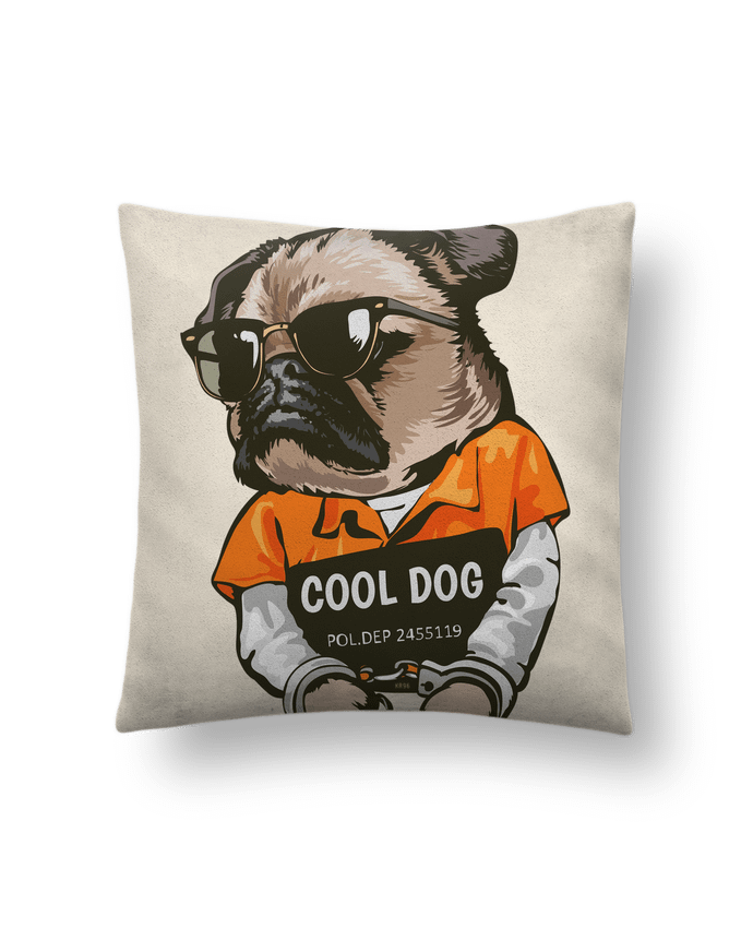 Coussin suédine dog-kr96 par KR96