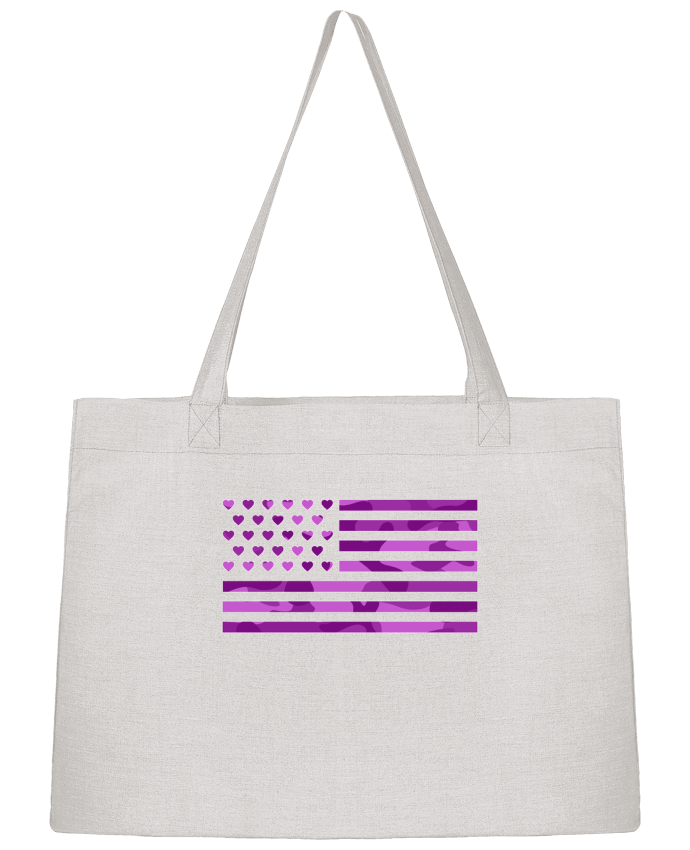 Sac Shopping Love army par Lamouchenoire