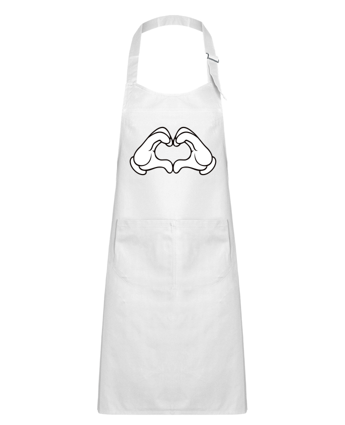 Kids chef pocket apron LOVE Signe by Freeyourshirt.com