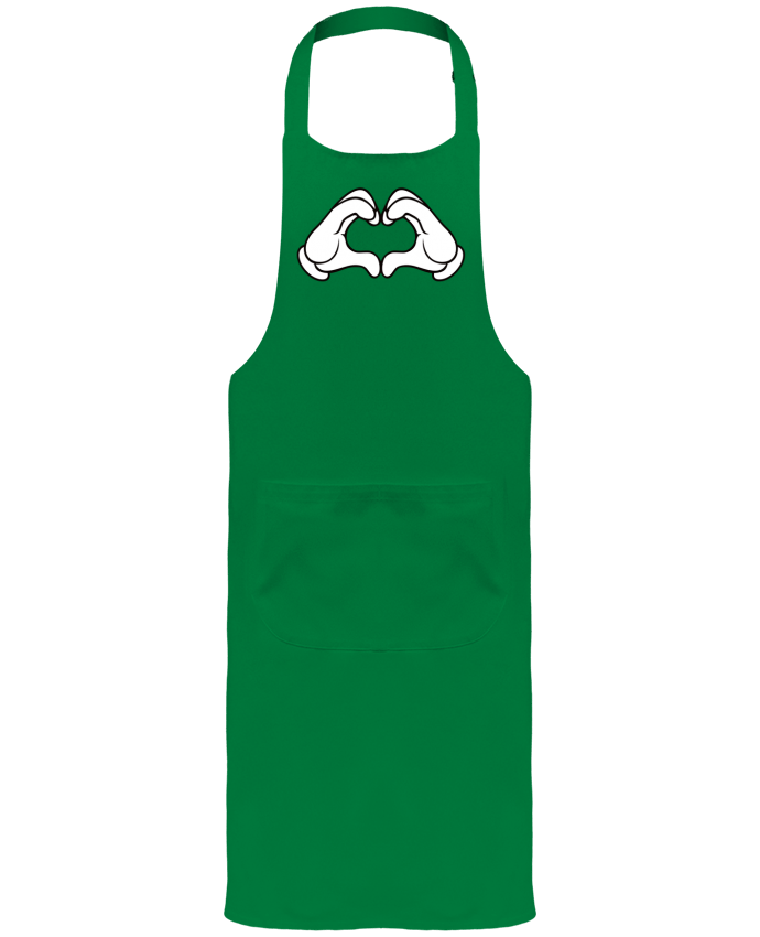 Tablier avec poches LOVE Signe par Freeyourshirt.com
