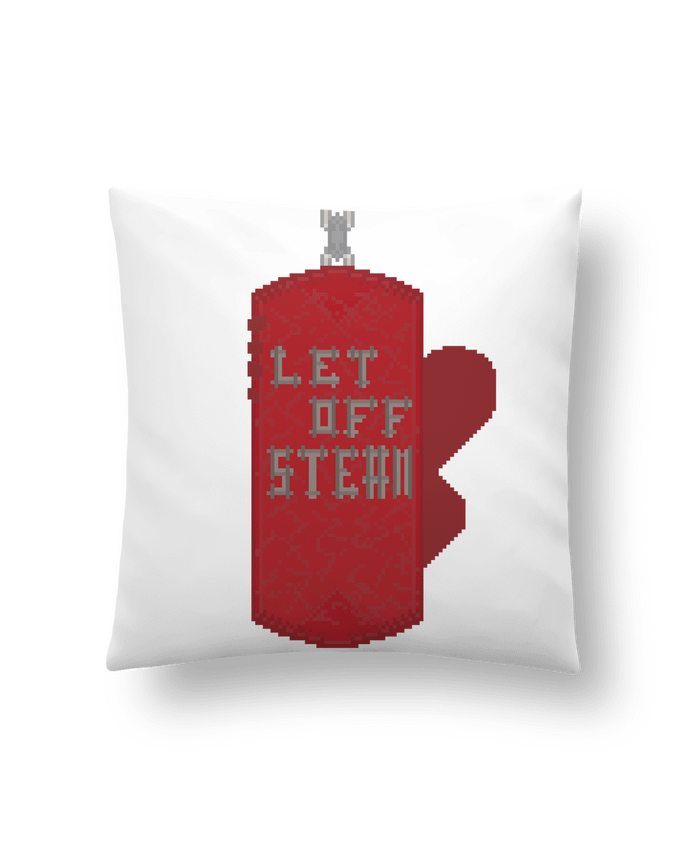 Coussin LET OFF STEAM par Santiaguen