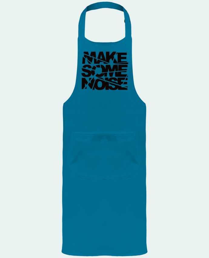 Garden or Sommelier Apron with Pocket Make Some Noise by Freeyourshirt.com