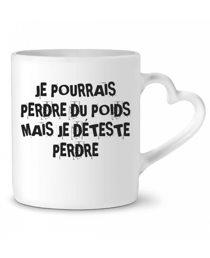 Mug coeur Régime par Rickydule