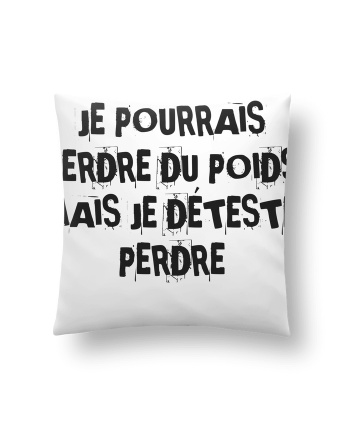 Cushion synthetic soft 45 x 45 cm Régime by Rickydule