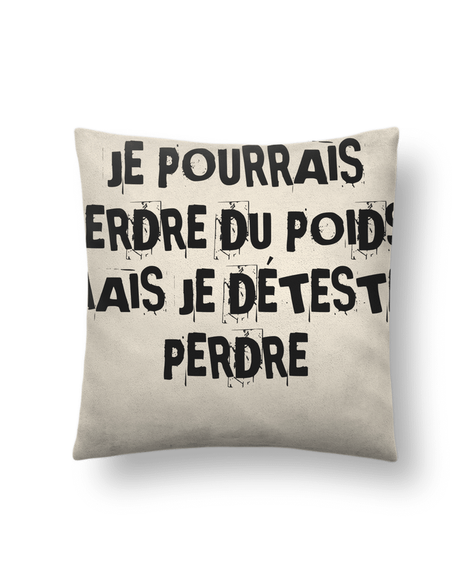 Cushion suede touch 45 x 45 cm Régime by Rickydule