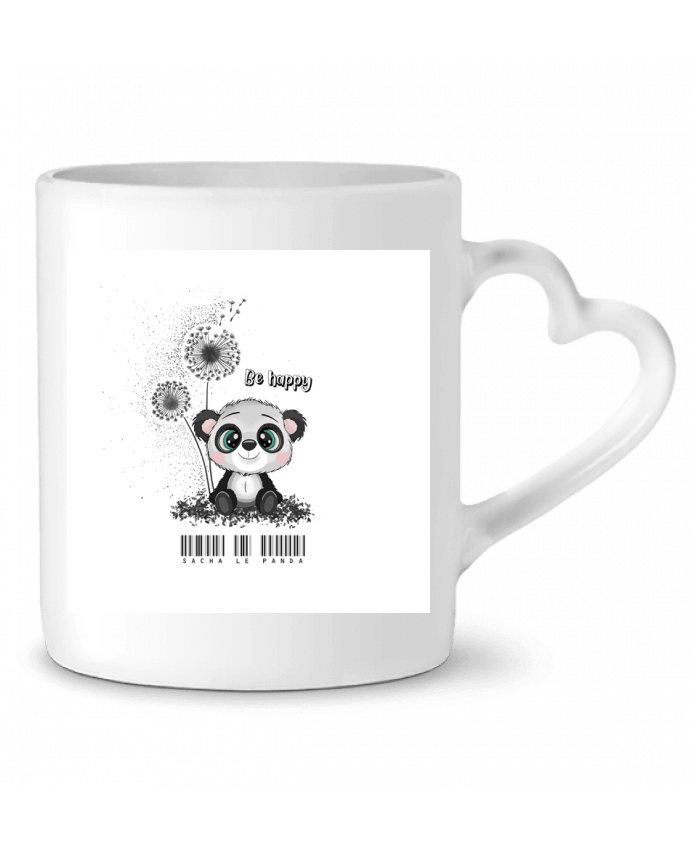 Mug coeur Sacha par 4,sinon rien 