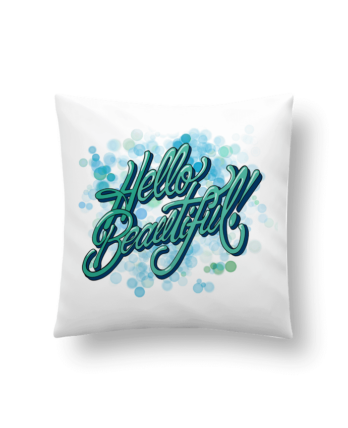 Coussin Hello Beautiful par 4,sinon rien 