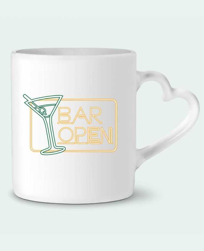 Mug coeur Bar open par Freeyourshirt.com