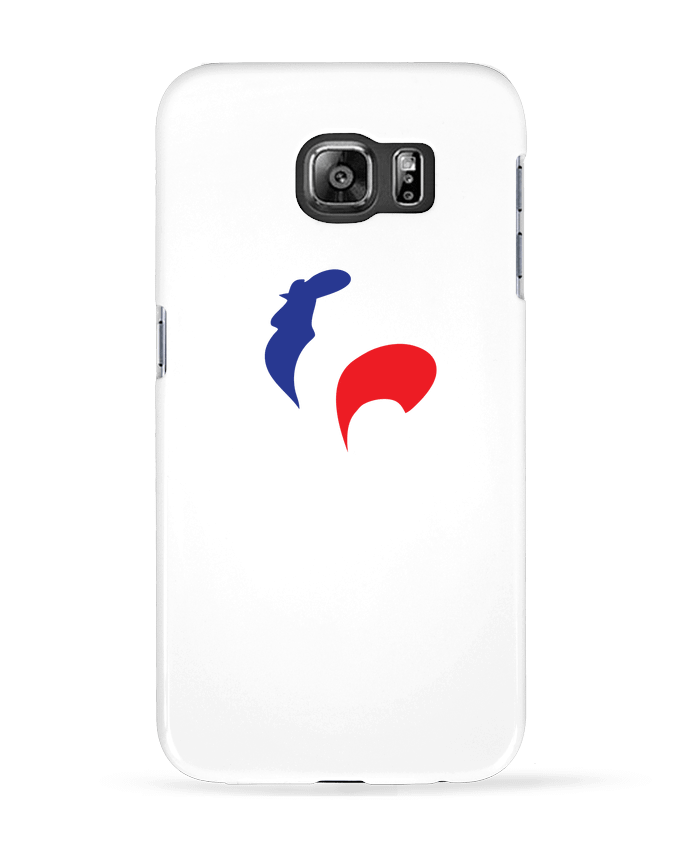 Case 3D Samsung Galaxy S6 France et Coq - Freeyourshirt.com