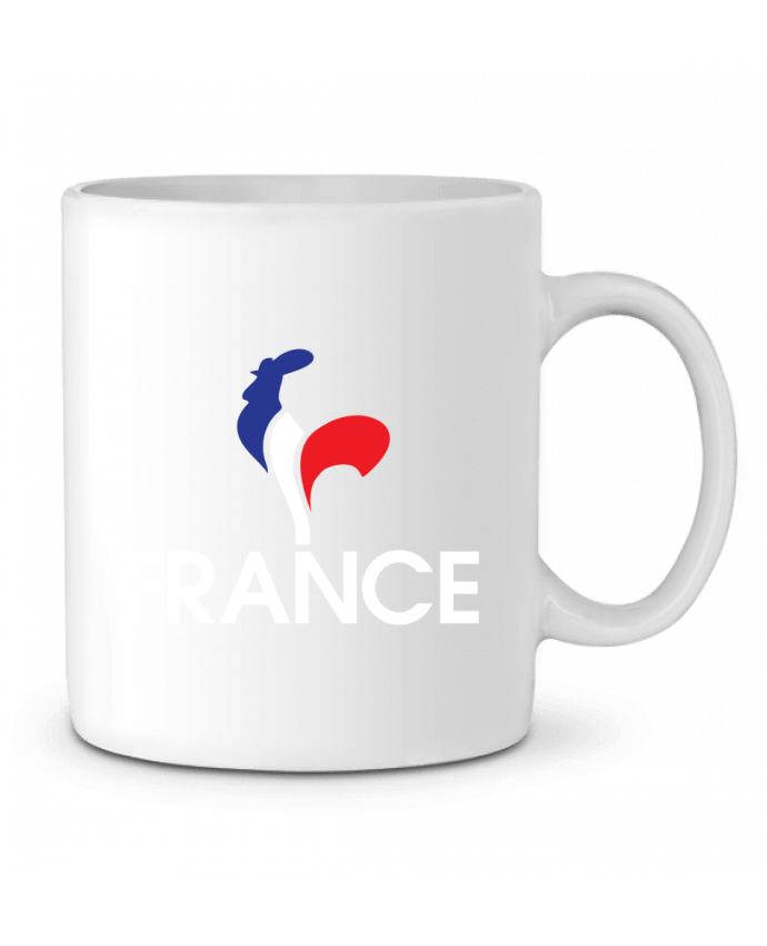 Ceramic Mug France et Coq by Freeyourshirt.com