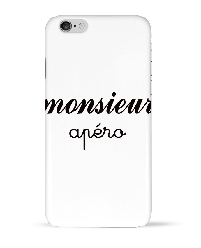 Case 3D iPhone 6 Monsieur Apéro by Freeyourshirt.com