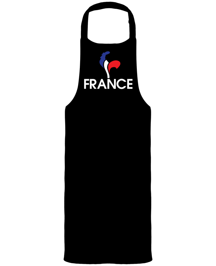 Tablier avec poches France et Coq par Freeyourshirt.com