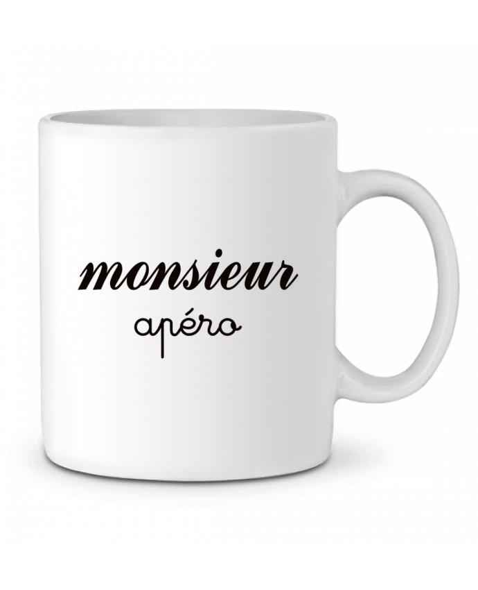 Ceramic Mug Monsieur Apéro by Freeyourshirt.com