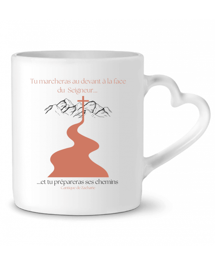 Mug coeur Cantique de Zacharie par pastojeunes65