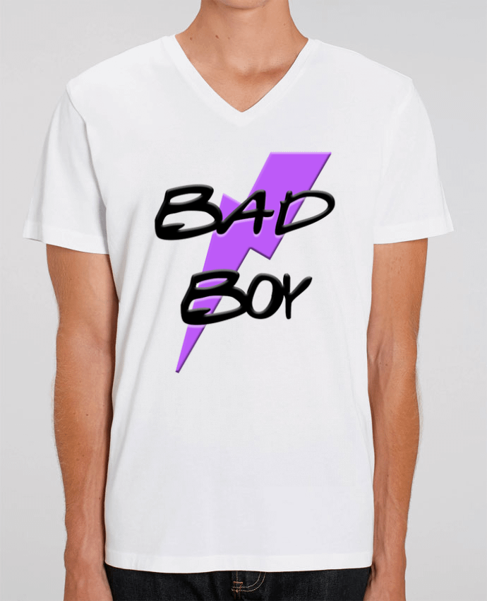 Camiseta Hombre Cuello V Stanley PRESENTER Bad Boy por Toncadeauperso